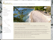 Tablet Screenshot of apartmentsluka.com
